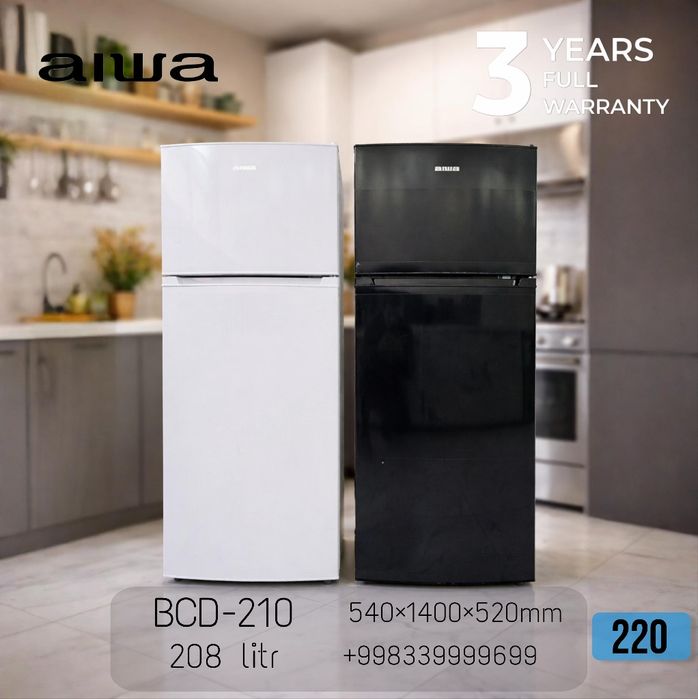 Двухкамерный холодильник Aiwa