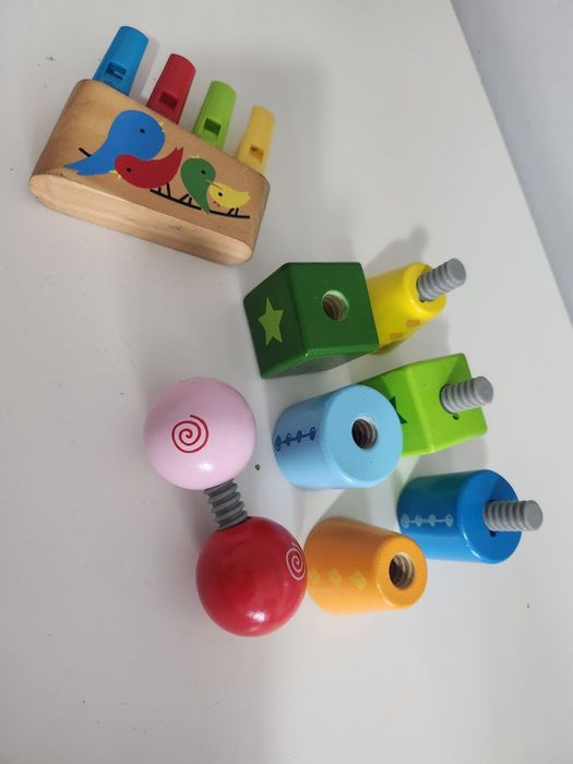 Деревянные  базовые игрушки