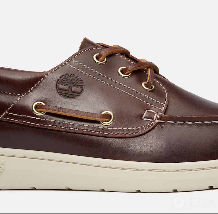 Кожаные топсайдеры Timberland