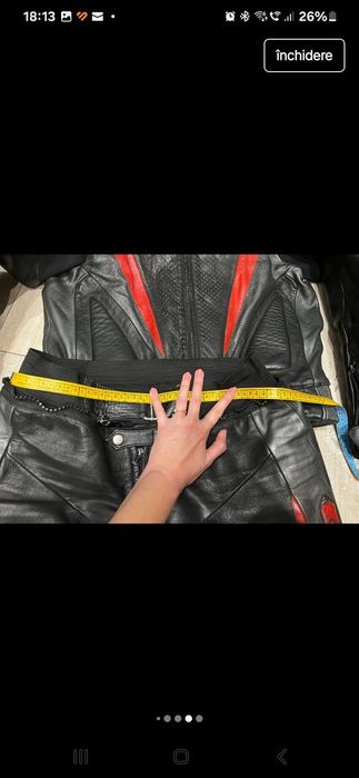 Costum moto din piele Spidi 52