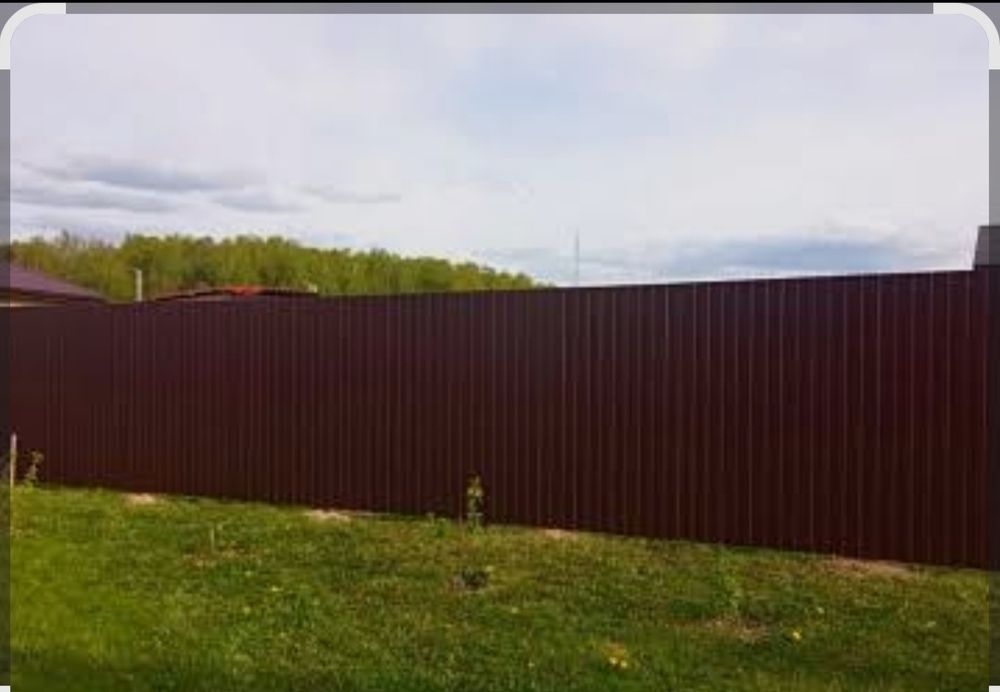 Установка заборов