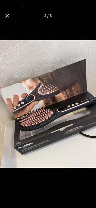 Електрическа четка за изправяне на коса SilverCrest