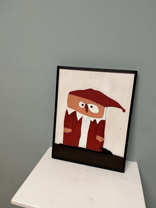 Авторско дървено пано