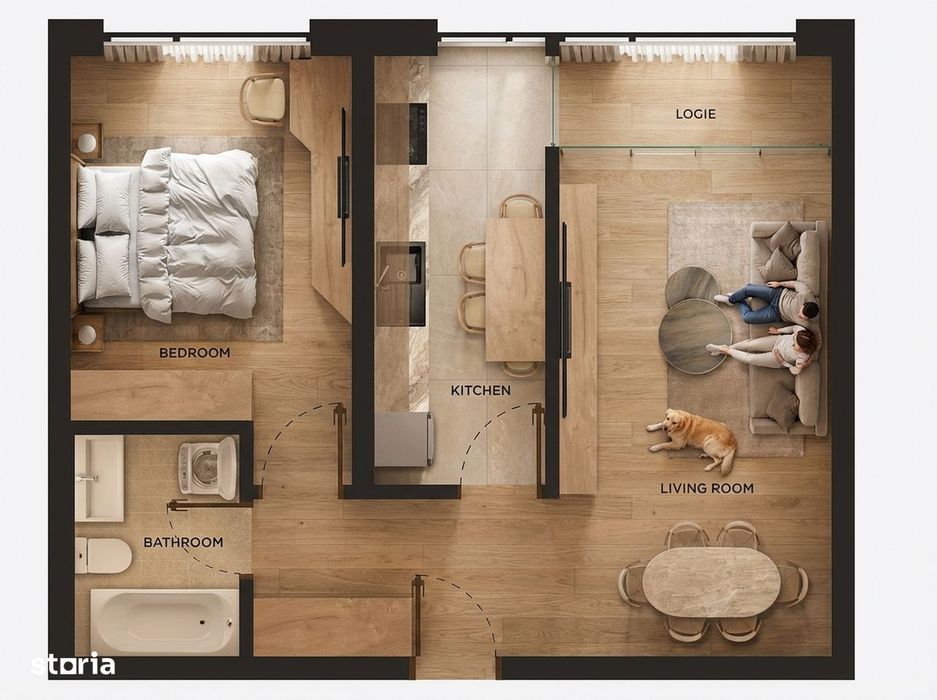 Apartament 2 camere | Finisat complet | Ansamblu premium