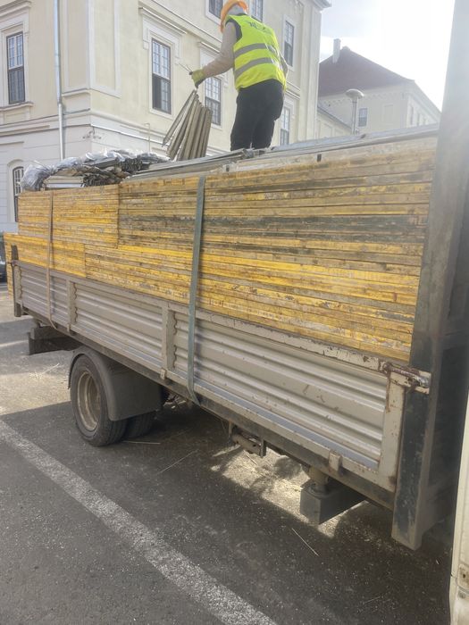 Popici metalici, panou cofraj doka, schela