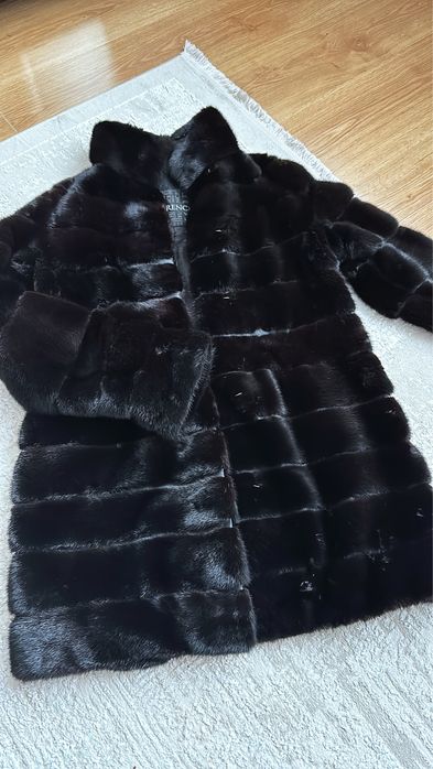 Шуба норка блек лама ( италия )