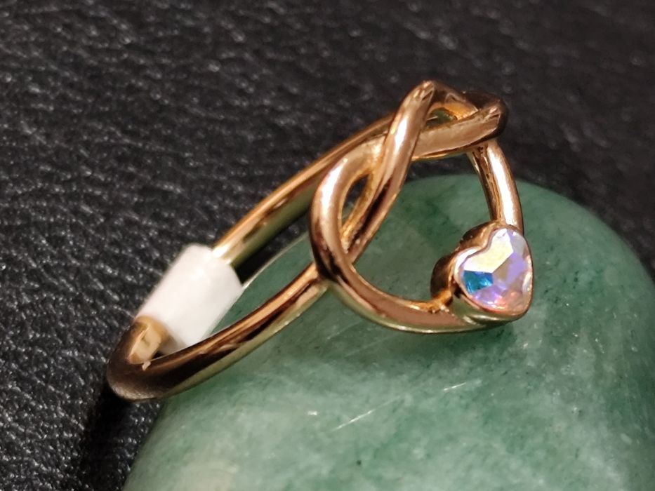 Пръстен / Сърце / Сребро / Злато / Кристал