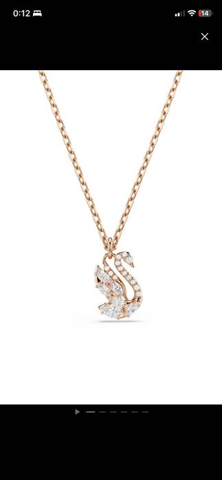 Колие на Swarovski чисто ново