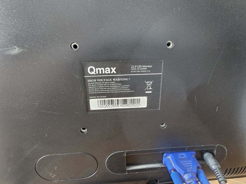 Монитор Qmax M2265b 21,5"