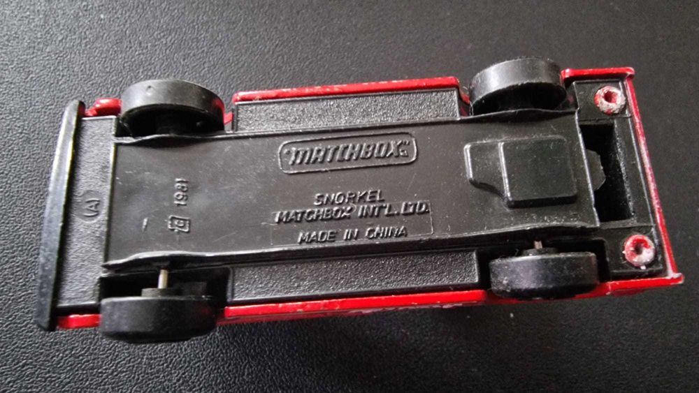 Matchbox, Camion de pompieri Matchbox Snorkel din 1981