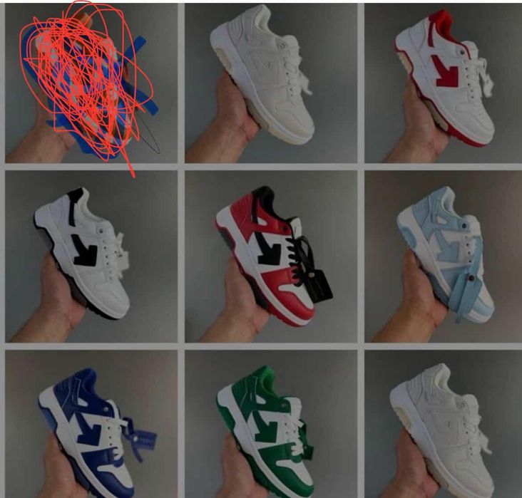 Off White mai multe culori