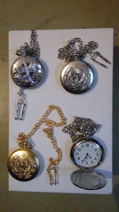 Часы карманные кварцевые