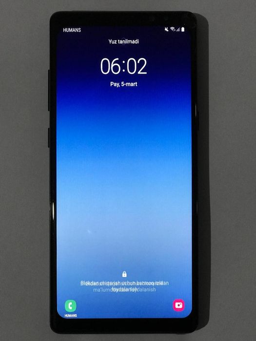Samsung note 8 64 gb ishlashi zor