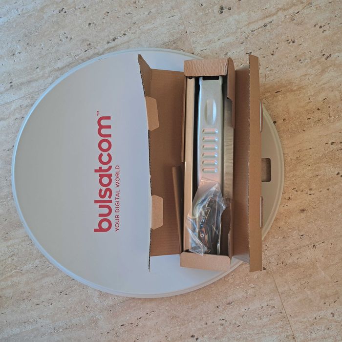 Сателитна антена 65см  работи към всички оператори.