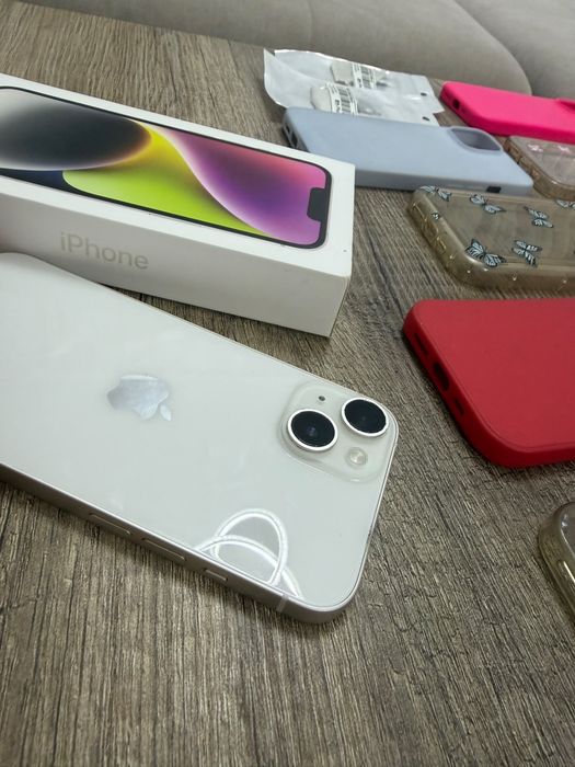 Vând iPhone 14,  128GB, complet funcțional și liber de rețea