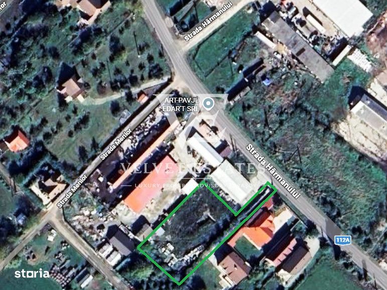 Teren comercial / industrial, intravilan Bod, cu proiect, avize si aut