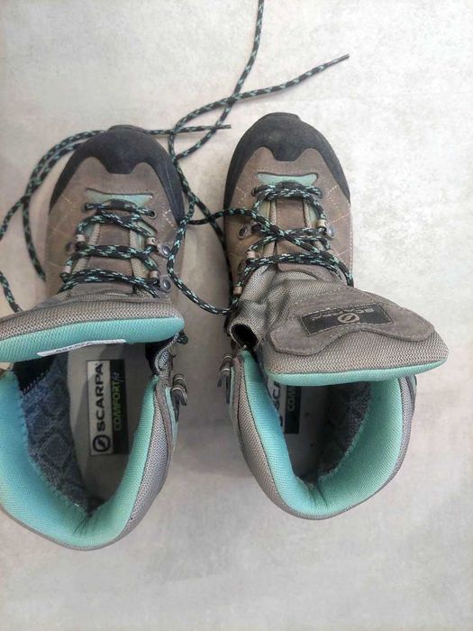 Scarpa дамски планински обувки 39.5 – Gore-Tex + Vibram, водоустойчиви