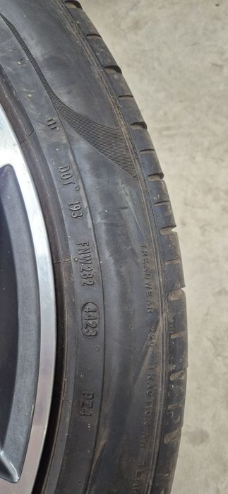 Jante aliaj 21 VW Touareg 3 R-Line CR III Vara 285/40/21 Pirelli dot 2023 6.5mm Suzuka Bicolor Volkswagen
