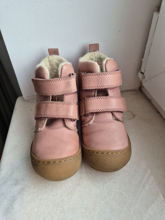 Ghete Naturino piele si lana marimea 24