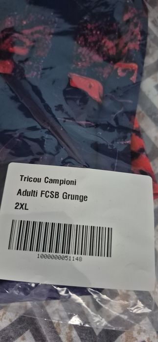 Tricou Campioni Adulti FCSB Grunge