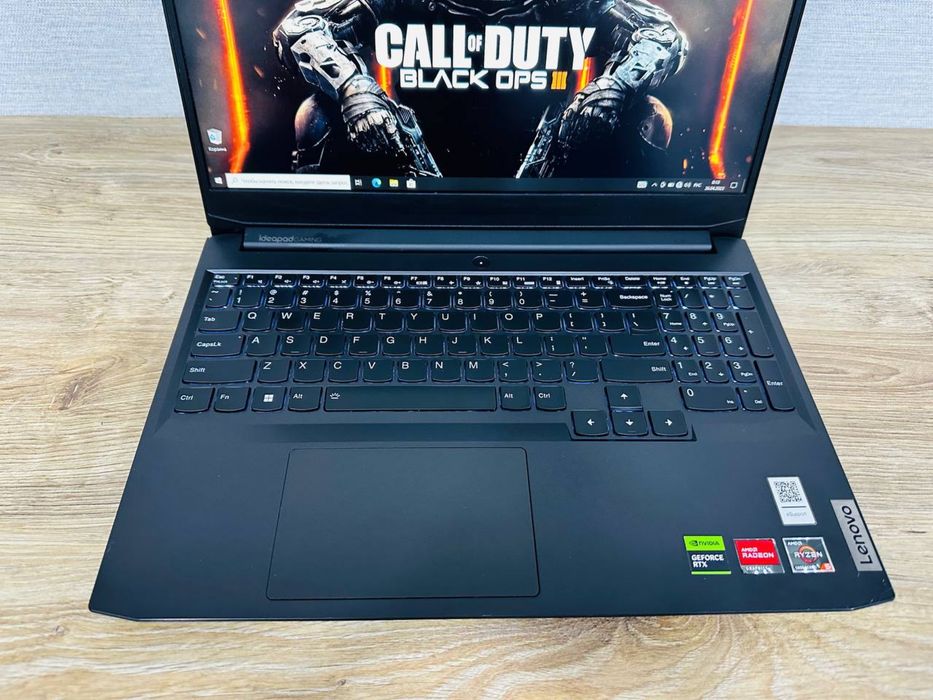 Lenovo Gaming Ryzen 5+RTX2050 Мощный, Геймерский ноутбук для Игр