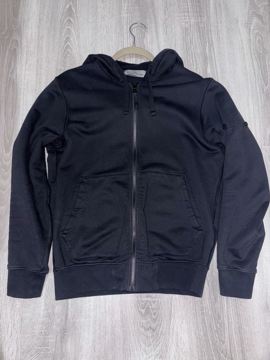 Stone island zip up hoodie