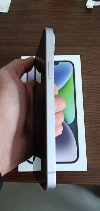 Смартфон Apple iPhone 14 Plus, 128GB, 6GB RAM, 5G, Purple като НОВ