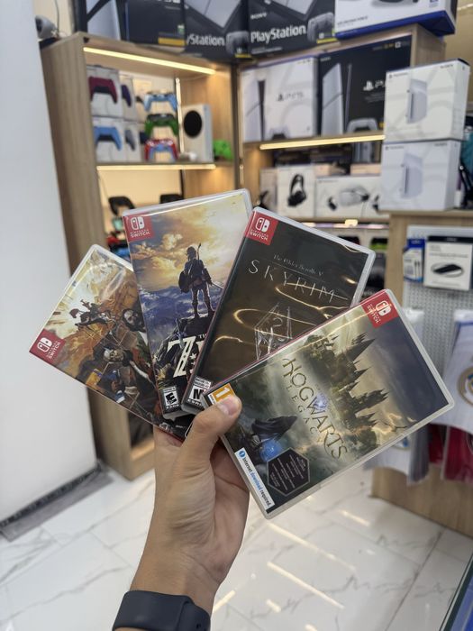 б/у картриджи Nintendo Switch