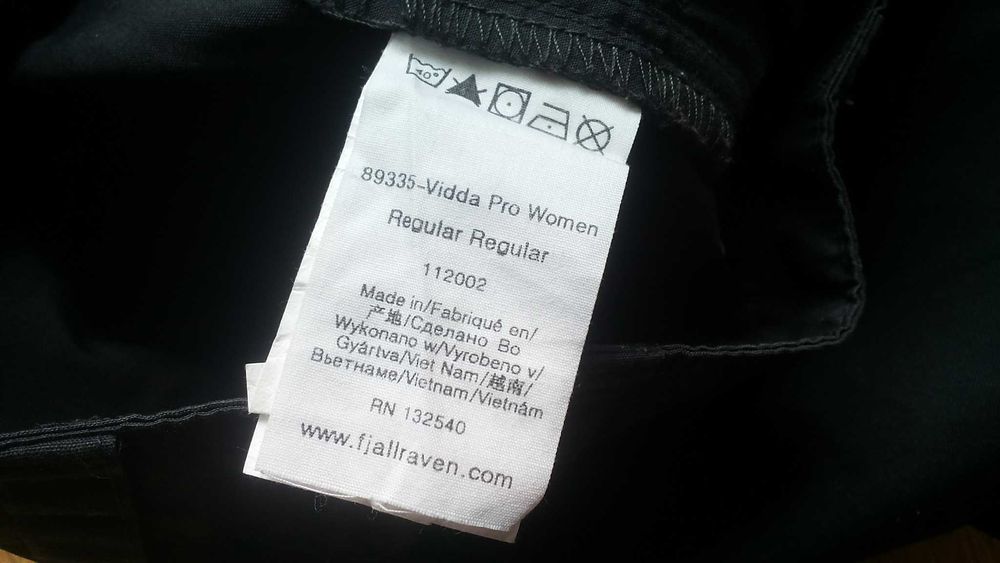 FJALL RAVEN VIDDA PRO G-1000 Trouser размер дамско 38- M / мъжко S панталон - 1789