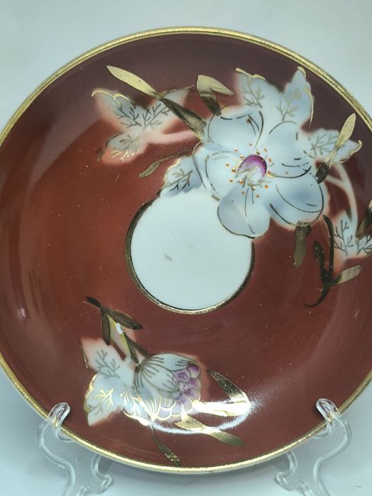 Руски порцелан двоен сет за чай