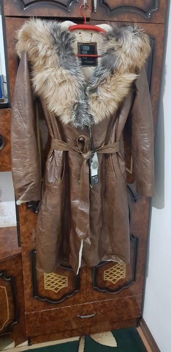 Новая коженная дублёнка