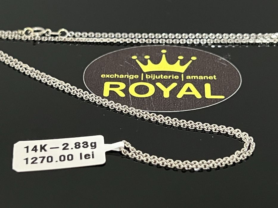 Bijuteria Royal CB : Lant aur 14k 585  2,83 gr