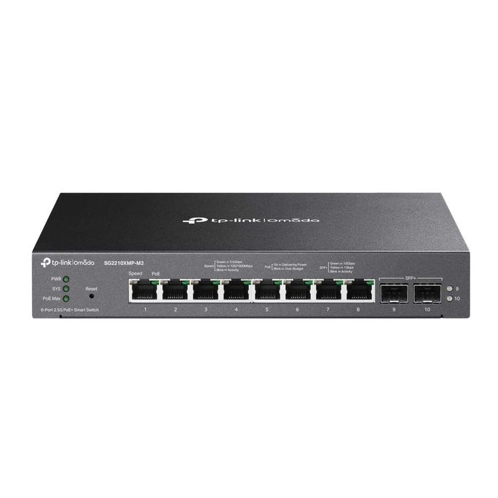 SG2210XMP-M2 2,5 Гбит L2 PoE коммутатор TP-LINK Omada Switch