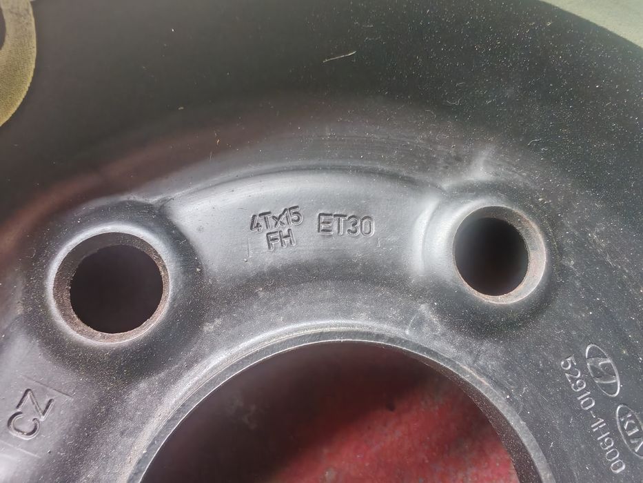 Roată rezervă slim originală Hyundai, Kia