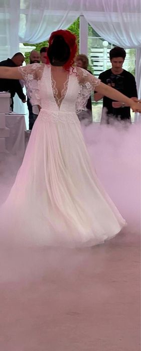 Vand Rochie de mireasa Rhea Costa / stare foarte buna