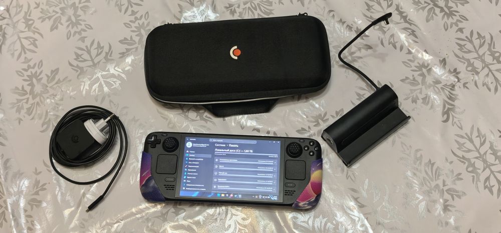 Steamdeck с док станции