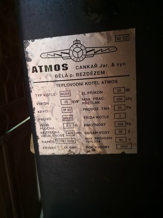 Котел пиролизен Атмос 25