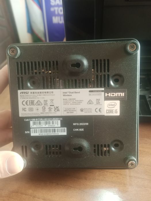 Intel Core I5 ​​8265U mini Windows 10