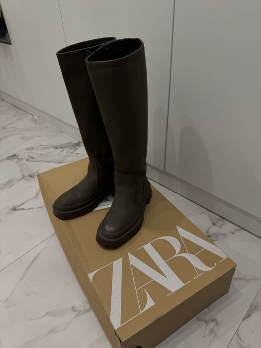 Сапоги Zara осенние