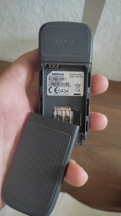 nokia 1208 rh-105 cu colier bluetooth in el pentru microcasca, fara baterie