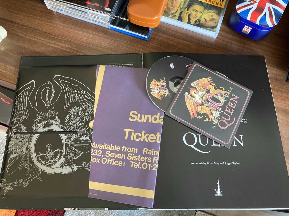 Queen - 40 Years of Queen / Mercury - carte aniversara cu cutie