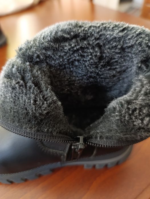 Детски ботуши Понки от естествена кожа