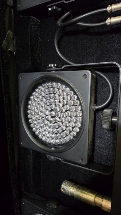 LED Eurolite KLS 200 RGB + Pedala Control - Husă transport