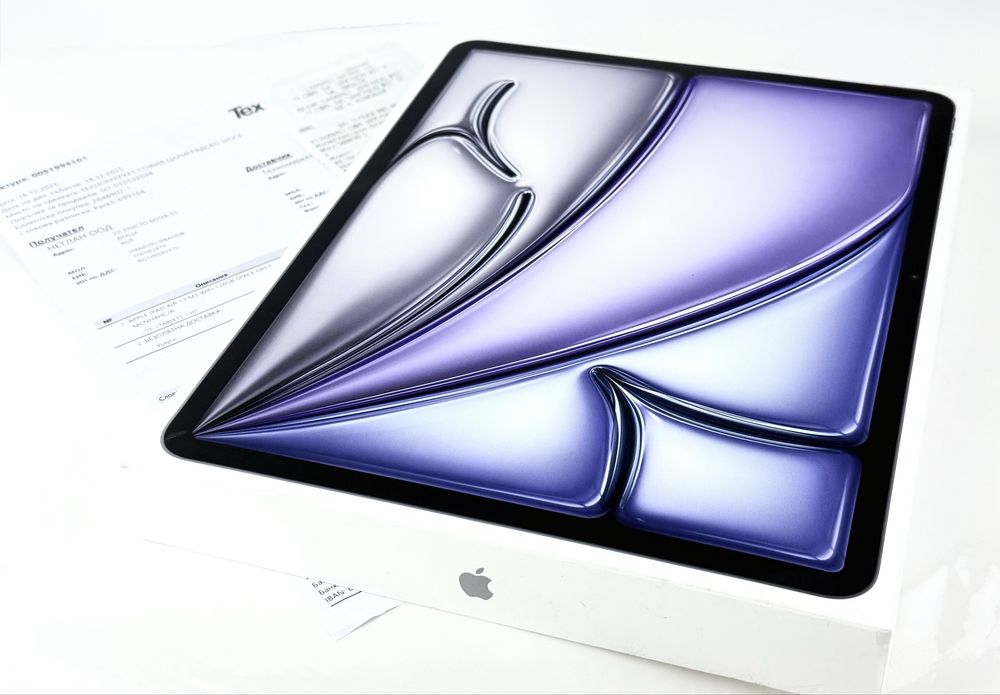 НОВ! Apple iPad Air 13" M3 2025 128GB Wifi Space Gray 2г. Гаранция!