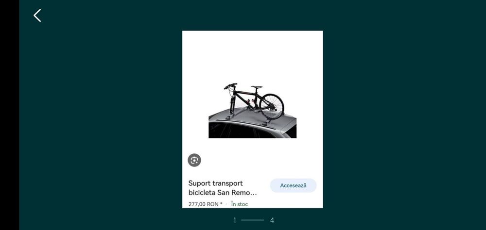 Vând suporți bicicleta Sanremo full aluminiu 2 seturi de pedale