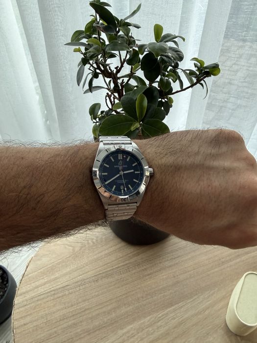 Ceas barbati automatic Breitling Chronomat GMT A32398