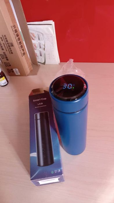 Термос с датчиком