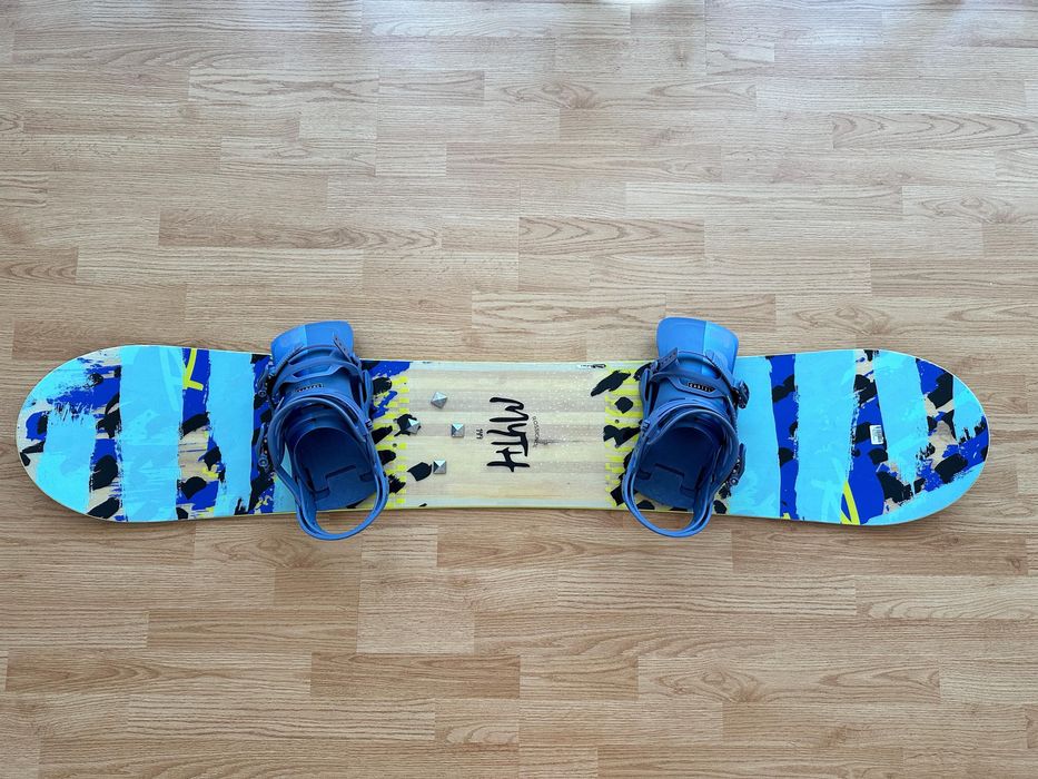 Placa snowboard  hybrid si legături Burton Cartel