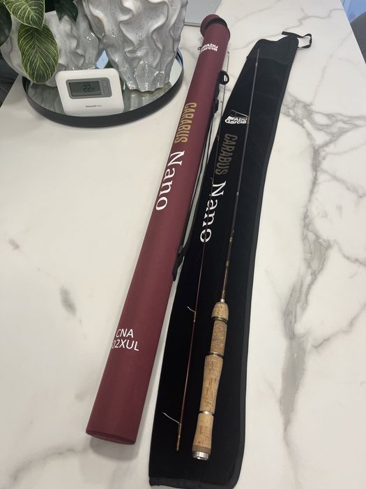 Lanseta Abu Garcia Carabus Nano Fast 1.83m 0.3-2.5g varf tubular