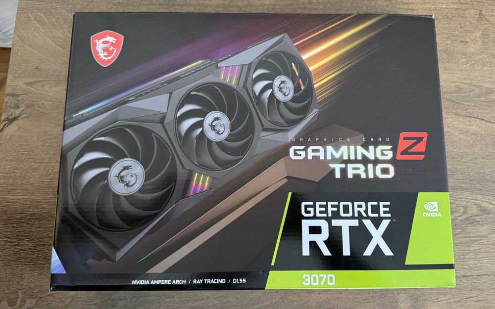 Видеокарта MSI GeForce RTX 3070 GAMING Z TRIO 8GB GDDR6